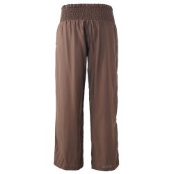 Anemone brune bukser med elastisk smocktalje