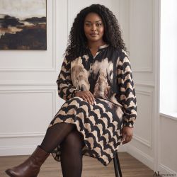 Cassiopeia Allison Kjole med Blomsterprint